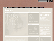 Tablet Screenshot of bureaublanco.nl